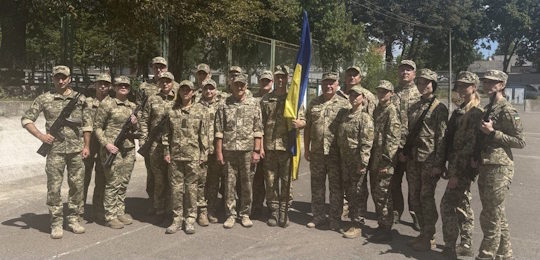 Студенти Острозької академії склали Військову присягу на вірність українському народові