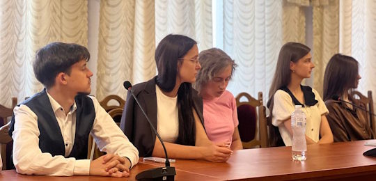 В Острозькій академії відбулася презентація книги Михайла Гусєва «Біла пташка»