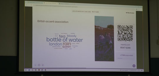 В Острозькій академії відбувся практикум «Покрокова інструкція до британського звучання»