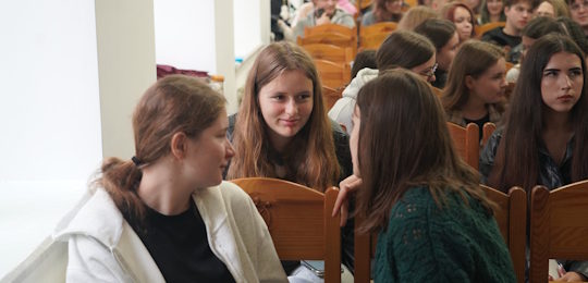 В Острозькій академії відбувся практикум «Покрокова інструкція до британського звучання»