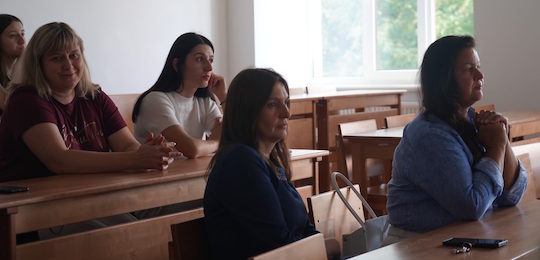 В Острозькій академії відбувся тренінг про алгоритм кризової підтримки студентів