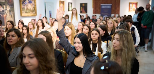 Парламентський діалог: Голова Верховної Ради України Руслан Стефанчук відвідав Острозьку академію
