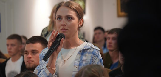 «Атомна генерація – це основа енергосистеми України»: гендиректор Хмельницької АЕС Андрій Козюра в Острозькій академії