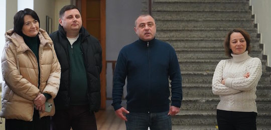 В Острозькій академії відкрили виставку, присвячену 80-річчю Ігоря Пасічника