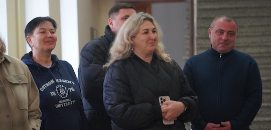 В Острозькій академії відкрили виставку, присвячену 80-річчю Ігоря Пасічника