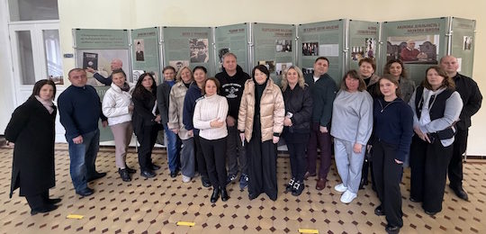 В Острозькій академії відкрили виставку, присвячену 80-річчю Ігоря Пасічника