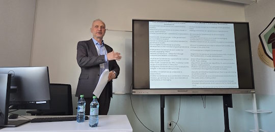 Професор Острозької академії Валерій Тертичка представив український досвід урядування на міжнародній конференції TICPA 2026
