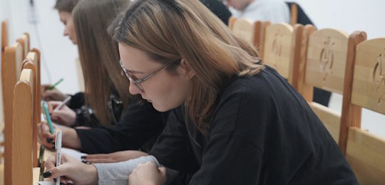 В Острозькій академії долучилися до написання Радіодиктанту національної єдности